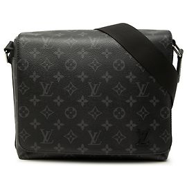 Louis Vuitton District PM Monogram Eclipse nero Nero