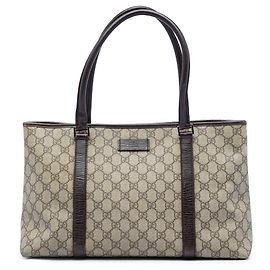 Gucci Beige GG Supreme Joy Tote Beige