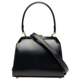 Borsa Burberry in pelle nera Nero