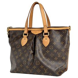 Louis Vuitton Palermo PM Handtasche Tote Bag Braun