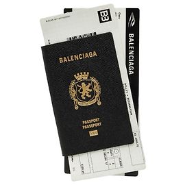 Balenciaga Passport Long Wallet Black