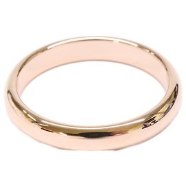 Cartier 1895 Men's Pink Gold Band Ring Golden