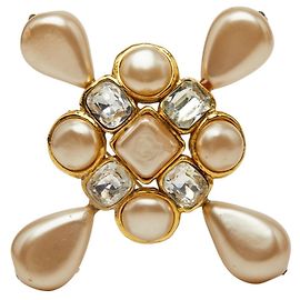 Spilla Chanel Vintage Gold D'oro