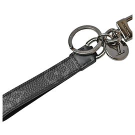 Porte-clés Monogram Eclipse Louis Vuitton Noir
