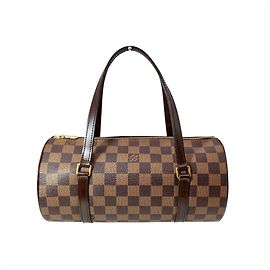 Bolsa de Ombro Louis Vuitton Papillon 26 Marrom