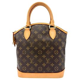 Sac à main Louis Vuitton Lockit PM Marron