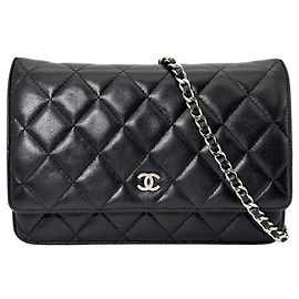 Borsa a Spalla Chanel Matelassé Chain Nero