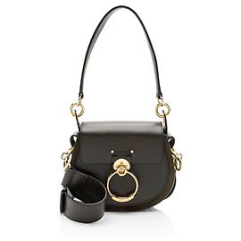 Petit sac Tess en cuir de veau Chloé Vert