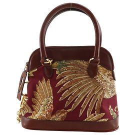 Bolsa Salvatore Ferragamo AU-21 4783 Marrom Vermelho