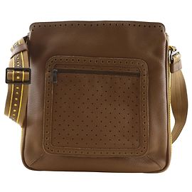 Borsa a tracolla in pelle marrone Bottega Veneta Marrone