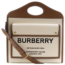 Sac à poche Burberry Medium Marron