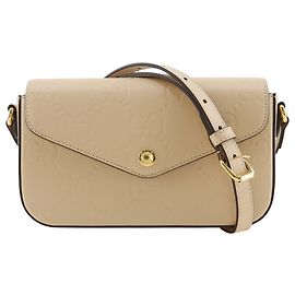 Bolsa de ombro Gucci GG Super Mini Bege