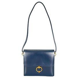 Borsa a tracolla Secana 22 da donna Hermès Blu