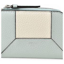 Jimmy Choo Blue Bifold Wallet Blue