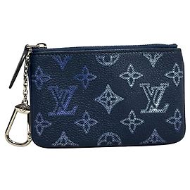 Louis Vuitton Pochette Clé Mahina Navy blue