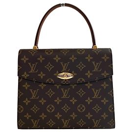 Sac à main Louis Vuitton Malesherbes Marron
