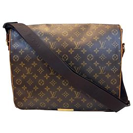 Bolso de Hombro Louis Vuitton Abbesses Castaño