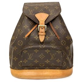 Louis Vuitton Montsouris MM Rucksack Braun