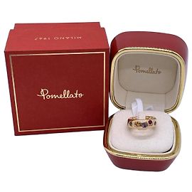 Anello Pomellato Prada Iconica Gemme Multicolore D'oro