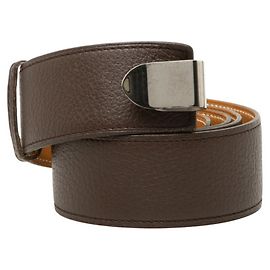 Hermès Hermes Brown Leather Women's Belt Brown