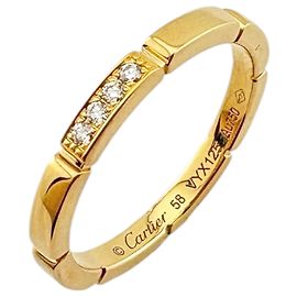 Bague Maillon Panthère Cartier Doré
