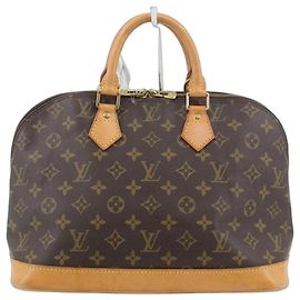Louis Vuitton Monogramissime Bowling Monogram Canvas e Exotics Marrom