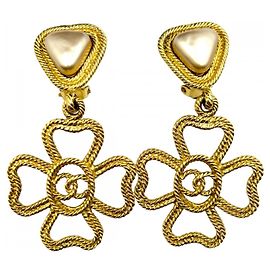 Orecchini Chanel Vintage Gold Clip Altro