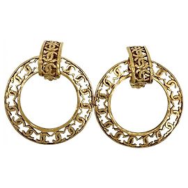Orecchini a clip Chanel Vintage D'oro