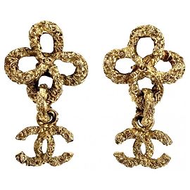 Orecchini a clip dorati Chanel D'oro