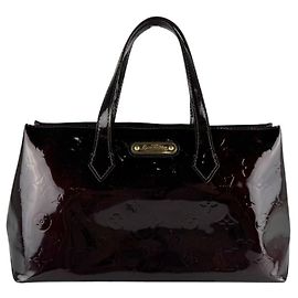 Bolso Louis Vuitton Monogram Vernis Wilshire PM Burdeos