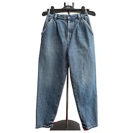 Dior Blaue Denim Cargo-Jeans Blau