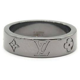 Anello Louis Vuitton LV Mosaic Thin Band Ring Argento