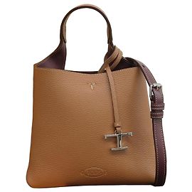 Bolsa Tod's T-Timeless Mini Marrom