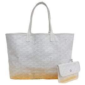 Goyard Saint Louis PM Tote Bag White