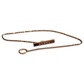 Pulsera Gucci Lasso en oro blanco 18k Plata