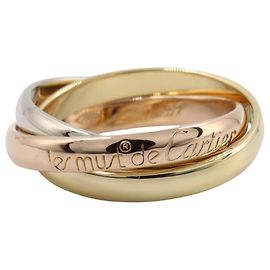 Cartier Trinity Ring in 18K Gold Golden