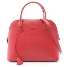 Hermès Bolso 2-Way Hermes Bolide 31 Rouge Vif Roja