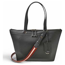 Bally BARRY 2-Way Tote/Shoulder Bag Black