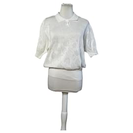 Vintage Dior Strickpullover weiß Baumwormischung M Weiß