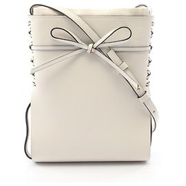 Bolsa de ombro Loewe Ikebana Branco