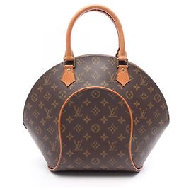 Bolsa Louis Vuitton Ellipse MM Monogram Marrom Monograma