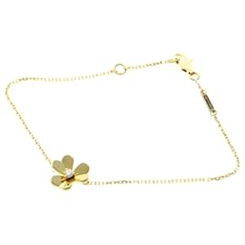 Van Cleef & Arpels Frivole Mini Charm Bracelet Golden