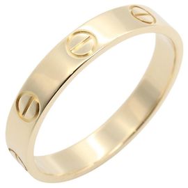 Anello Mini Love di Cartier in oro giallo 18K D'oro