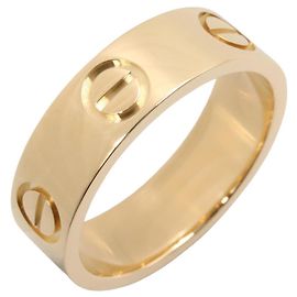 Cartier Love Ring in 18K Yellow Gold Golden