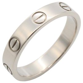 Anillo Mini Love de Cartier en oro blanco de 18K Plata