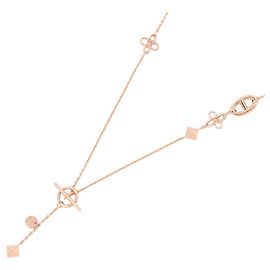 Hermès Colar Ronde Multi em ouro rosa 18K Hermes Outro