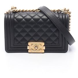 Borsa a Spalla Chanel Boy Small Nero