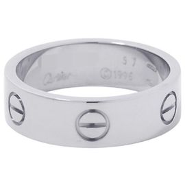 Anillo Love de Cartier en oro blanco de 18K Otro