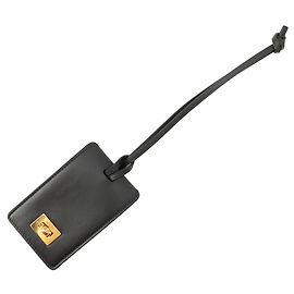 Charm per borsa in pelle nera Balenciaga Nero