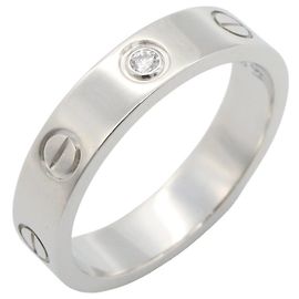 Cartier Mini Love Ring Silber Andere